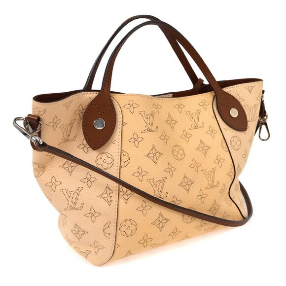 Louis Vuitton Beige Mahina Hina PM Tote Bag - Picture 1 of 7